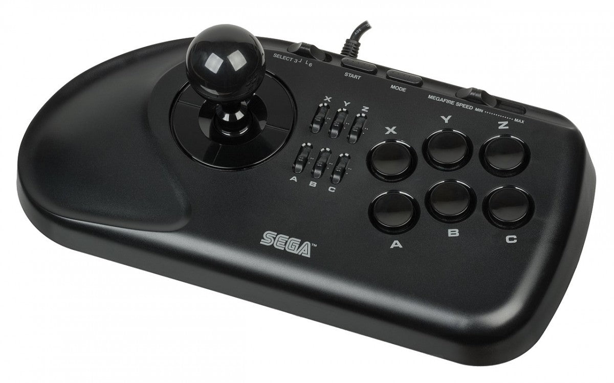 Sega Genesis Arcade Stick six button accessory