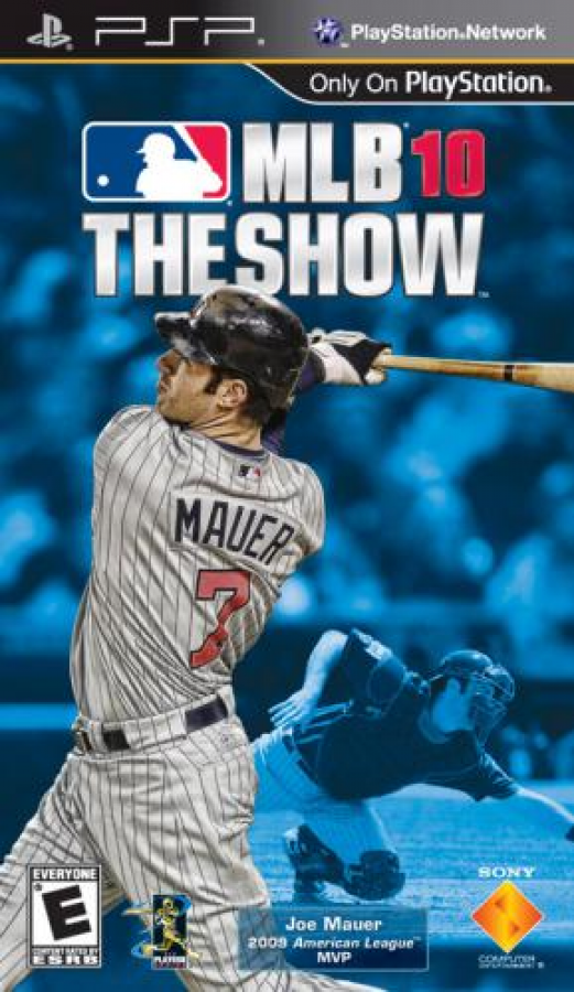 MLB 10: The Show cover art for PlayStation Portable (PSP) video game