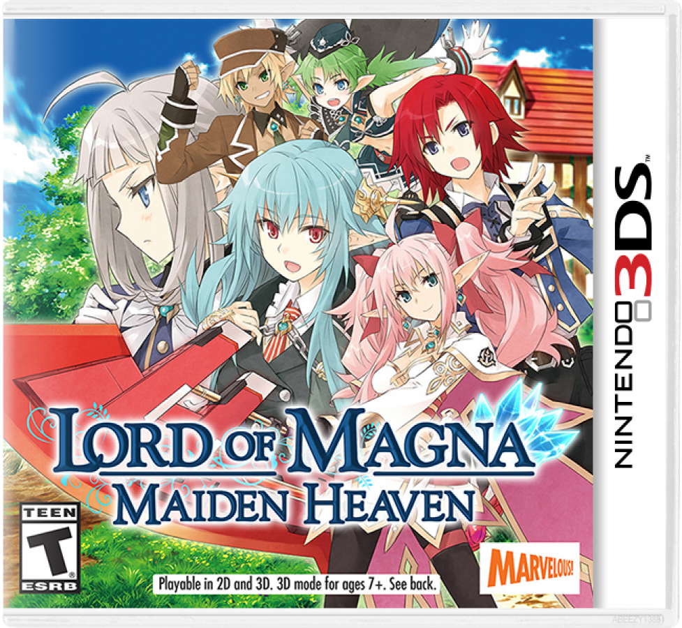 Lord of Magna Maiden Heaven cover art for Nintendo 3DS 3DS video game