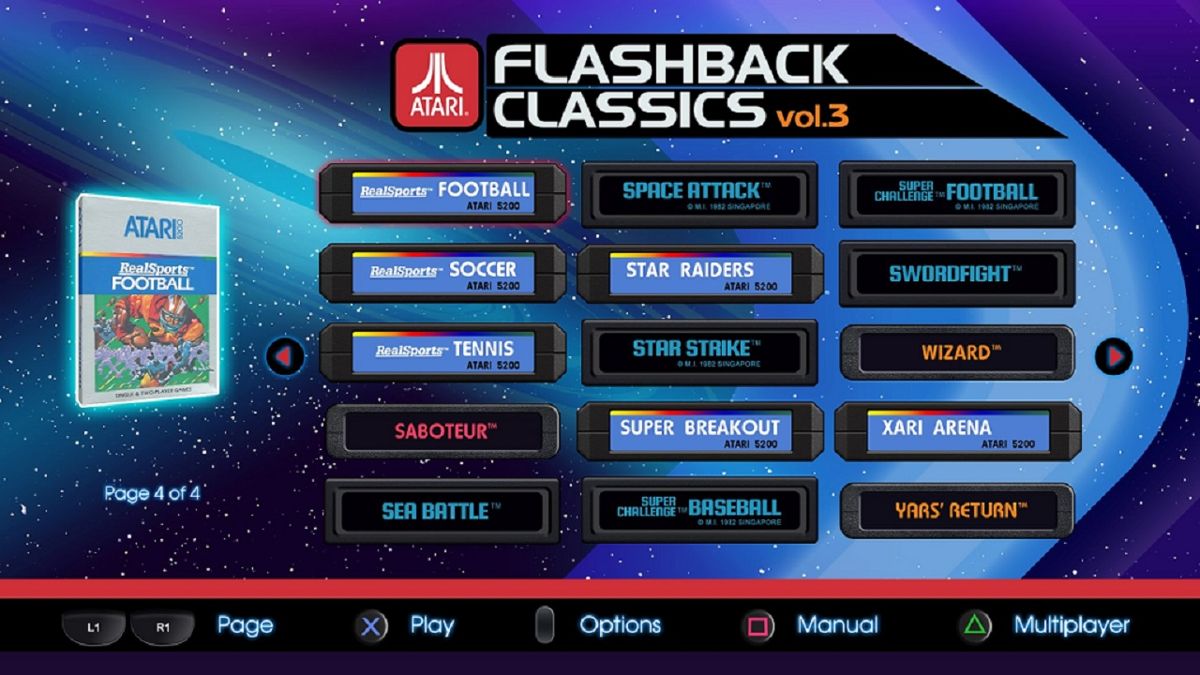 Atari Flashback Classics Vol 3 PlayStation 4 (PS4) video game gameplay classic arcade collection