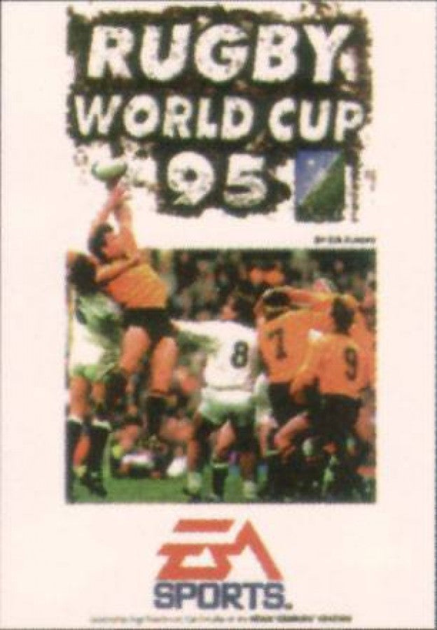 Rugby World Cup 95 cover art for Sega Genesis (GEN) video game