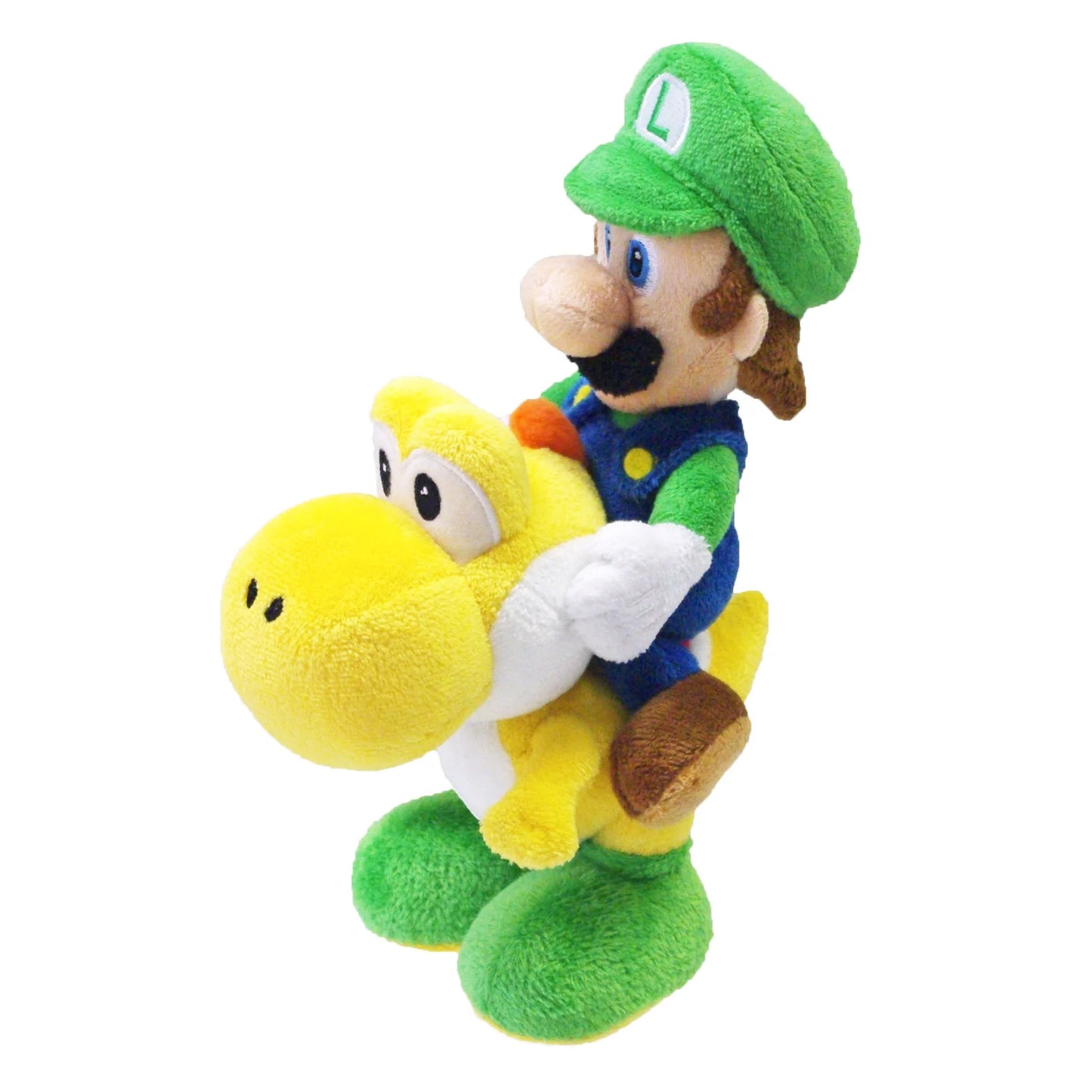 Luigi Riding Yoshi 8 inch plush toy