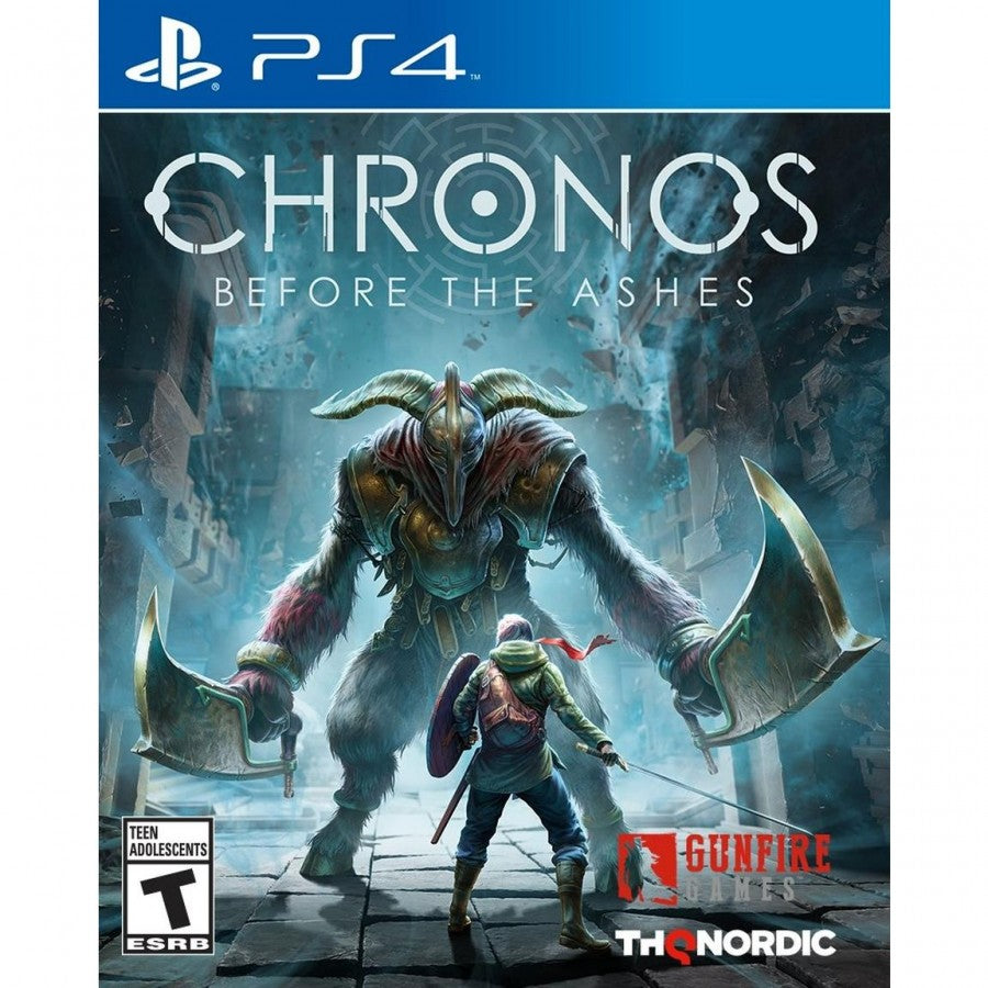 Chronos: Before The Ashes cover art for PlayStation 4 (PS4) video game
