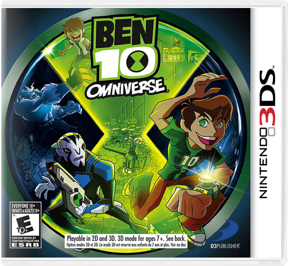 Ben 10: Omniverse cover art for Nintendo 3DS (3DS) video game