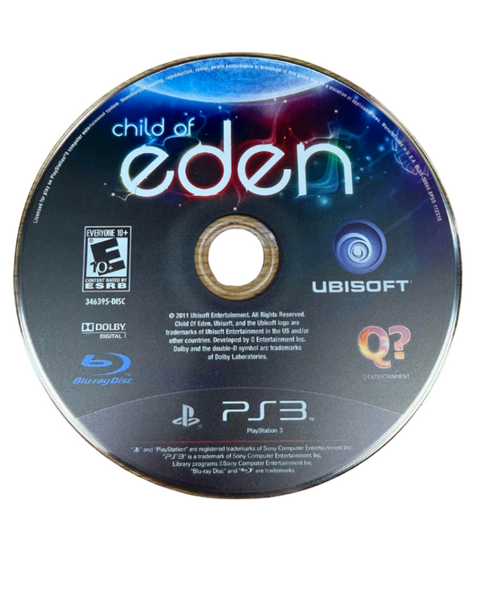 Child of Eden disc for PlayStation 3 PS3 video game
