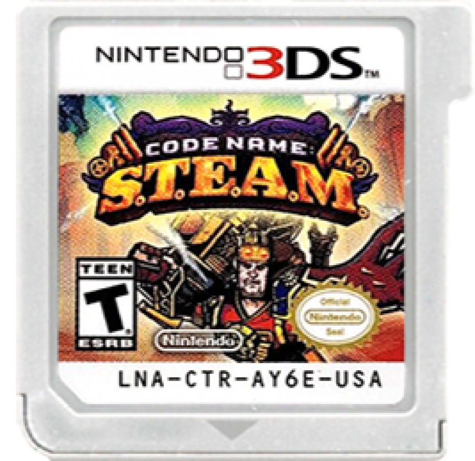 Code Name: S.T.E.A.M. cartridge for Nintendo 3DS (3DS) turn-based strategy video game
