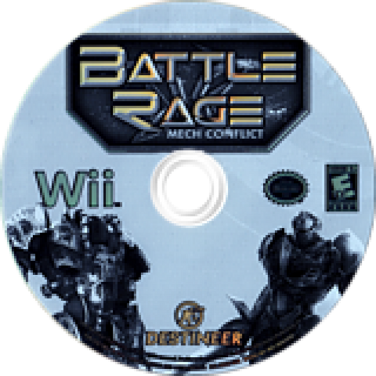 Battle Rage DISC cover art for Nintendo Wii (Wii) video game