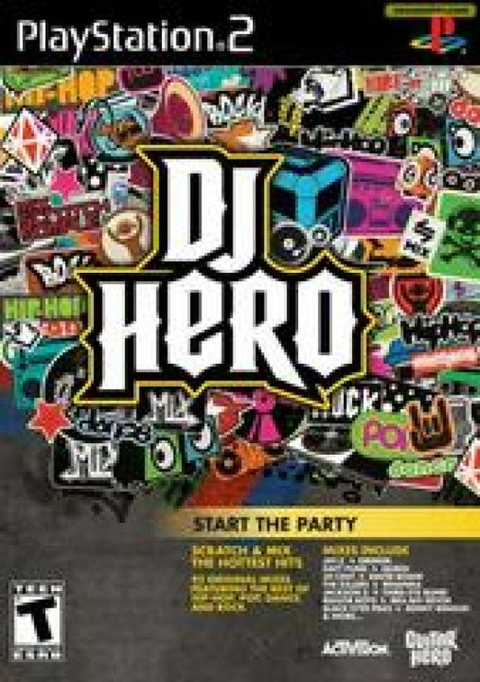 DJ Hero cover art for PlayStation 2 (PS2) video game