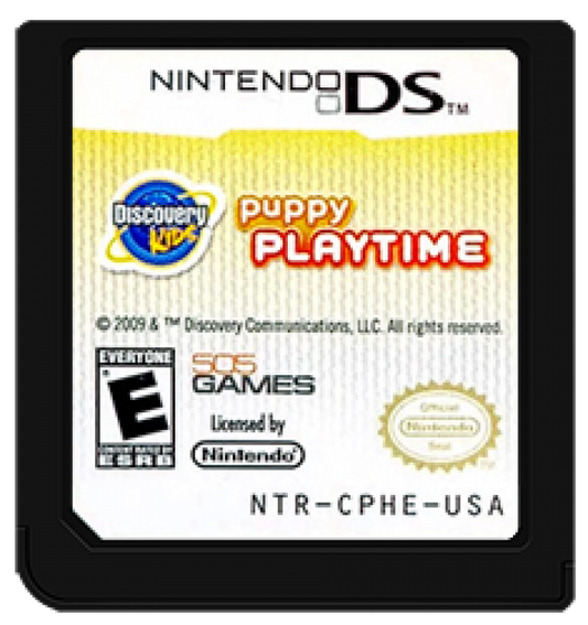 Discovery Kids: Puppy Playtime cartridge for Nintendo DS (DS) pet care simulation video game