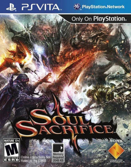 Soul Sacrifice cover art for PlayStation VITA (PS VITA) video game