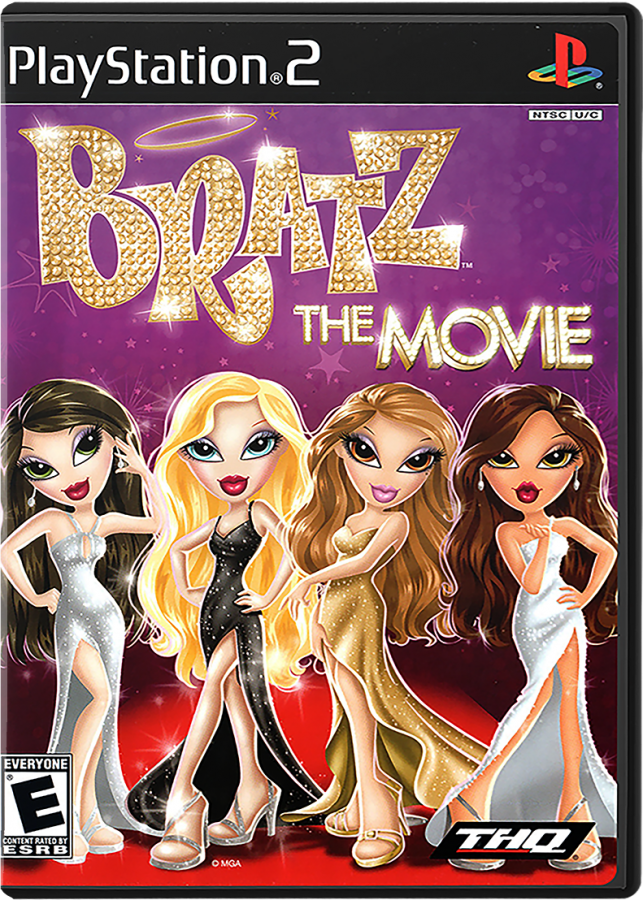Bratz: The Movie cover art for PlayStation 2 (PS2) video game