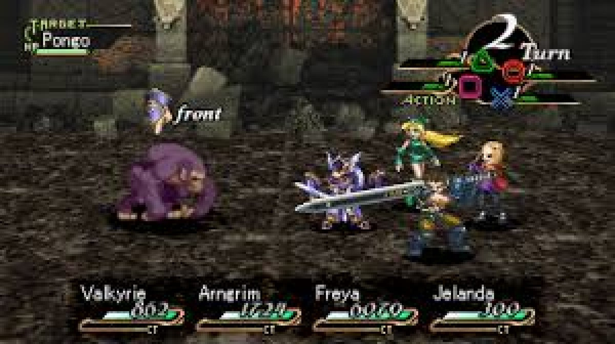 Valkyrie Profile Lenneth gameplay for PlayStation Portable PSP video game
