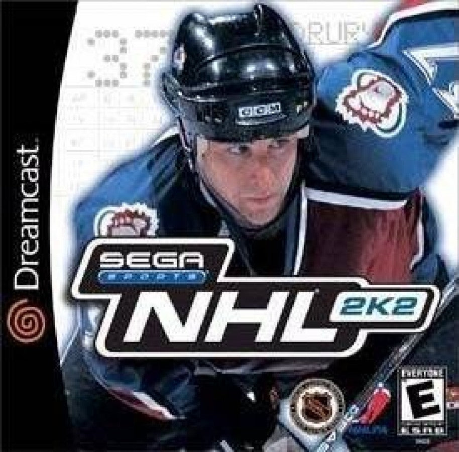 NHL 2K2 cover art for Sega Dreamcast (DC) video game
