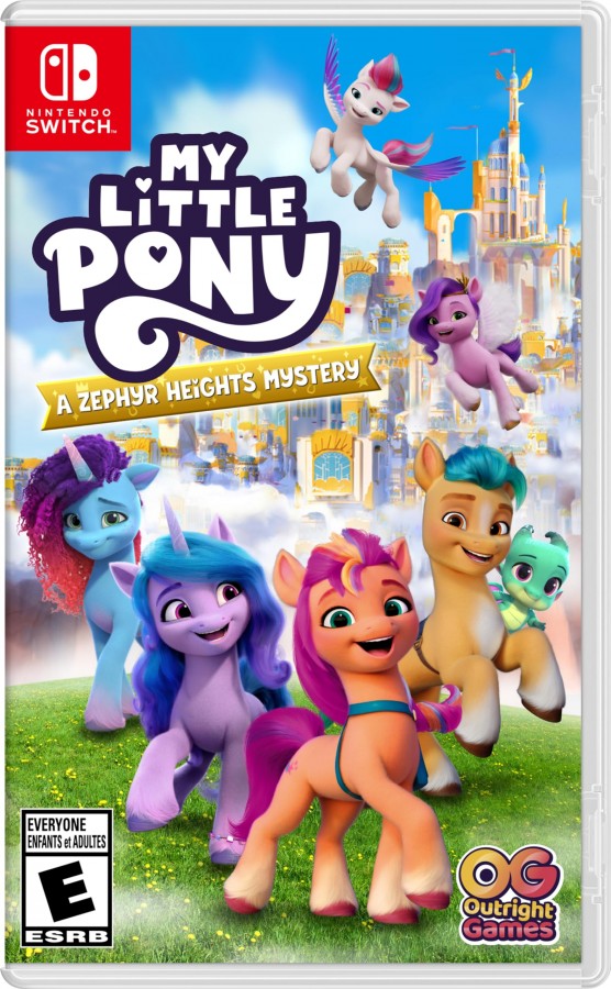 My Little Pony: A Zephyr Heights Mystery cover art for video game