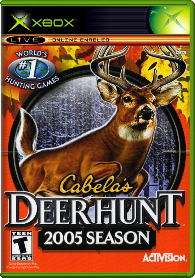 Cabela's Deer Hunt: 2005 Season cover art for Xbox (XBOX) video game