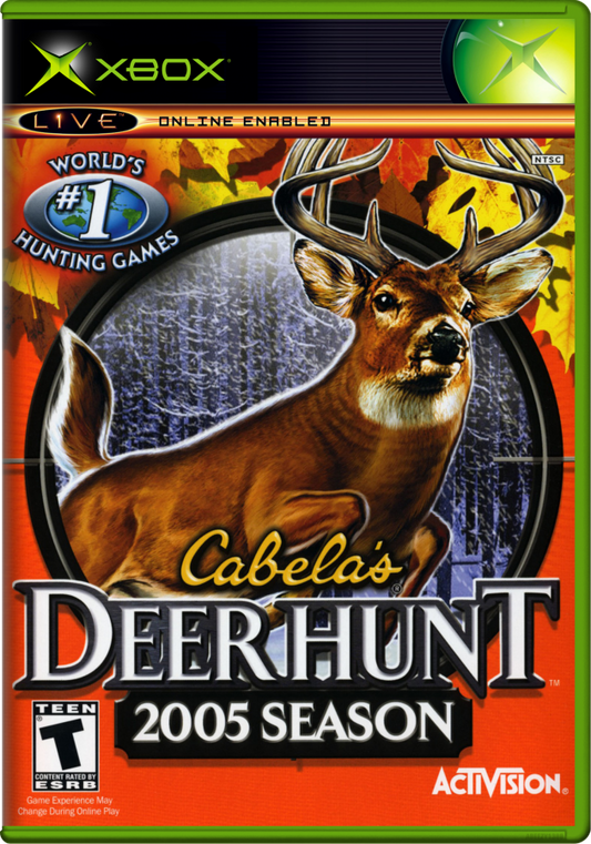 Cabela's Deer Hunt: 2005 Season cover art for Xbox (XBOX) video game