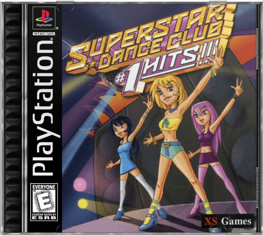 Superstar Dance Club cover art for PlayStation 1 (PS1) video game