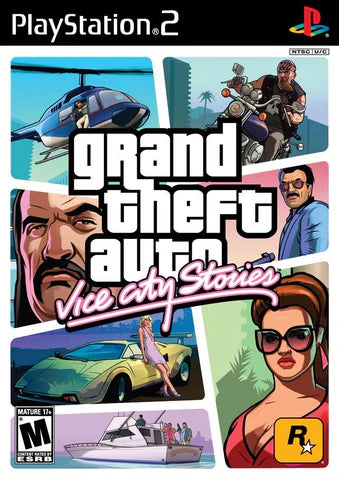 Grand Theft Auto: Vice City Stories cover art for PlayStation 2 (PS2) video game