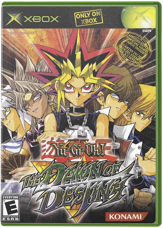 Yu-Gi-Oh!: The Dawn of Destiny – Xbox (XBOX) cover art for video game for XBOX