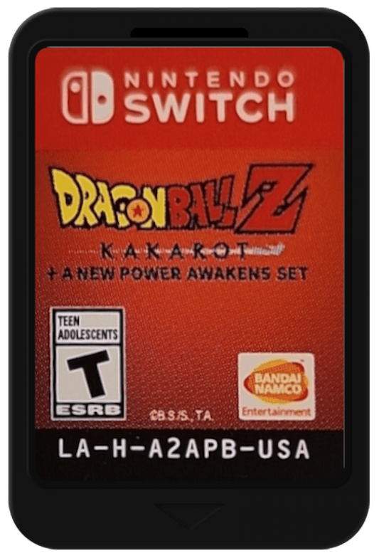 Dragon Ball Z Kakarot plus A New Power Awakens Set cartridge for Nintendo Switch NS video game