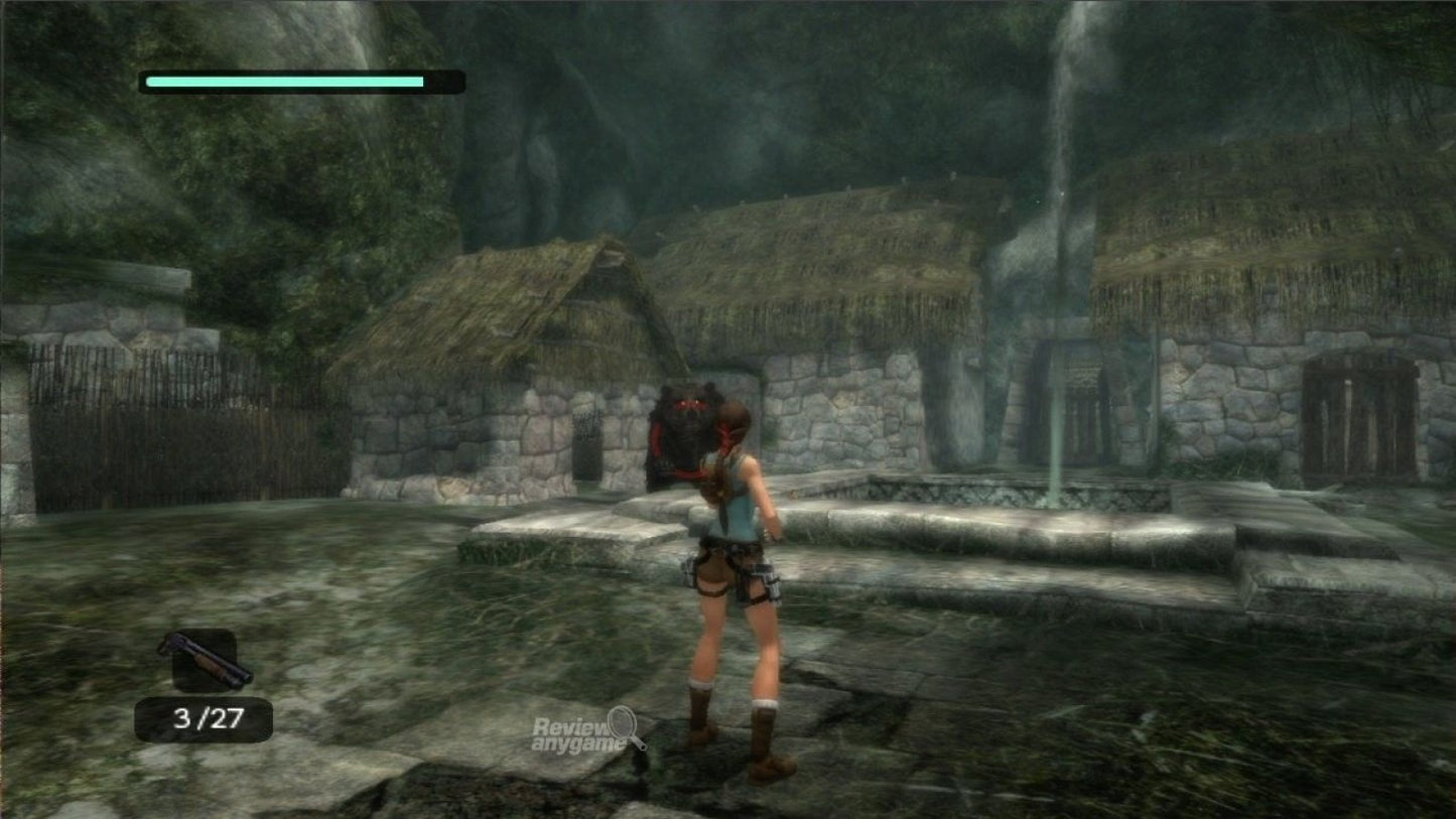 Tomb Raider: Anniversary gameplay for Xbox 360 (X360) action-adventure video game