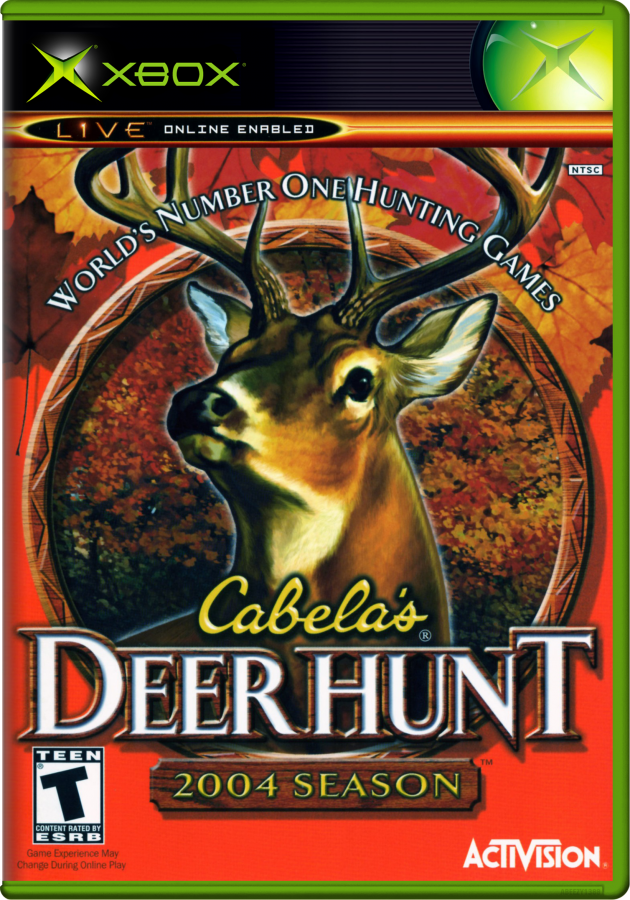 Cabela's Deer Hunt: 2004 Season cover art for Xbox (XBOX) video game