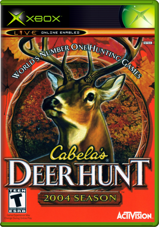 Cabela's Deer Hunt: 2004 Season cover art for Xbox (XBOX) video game
