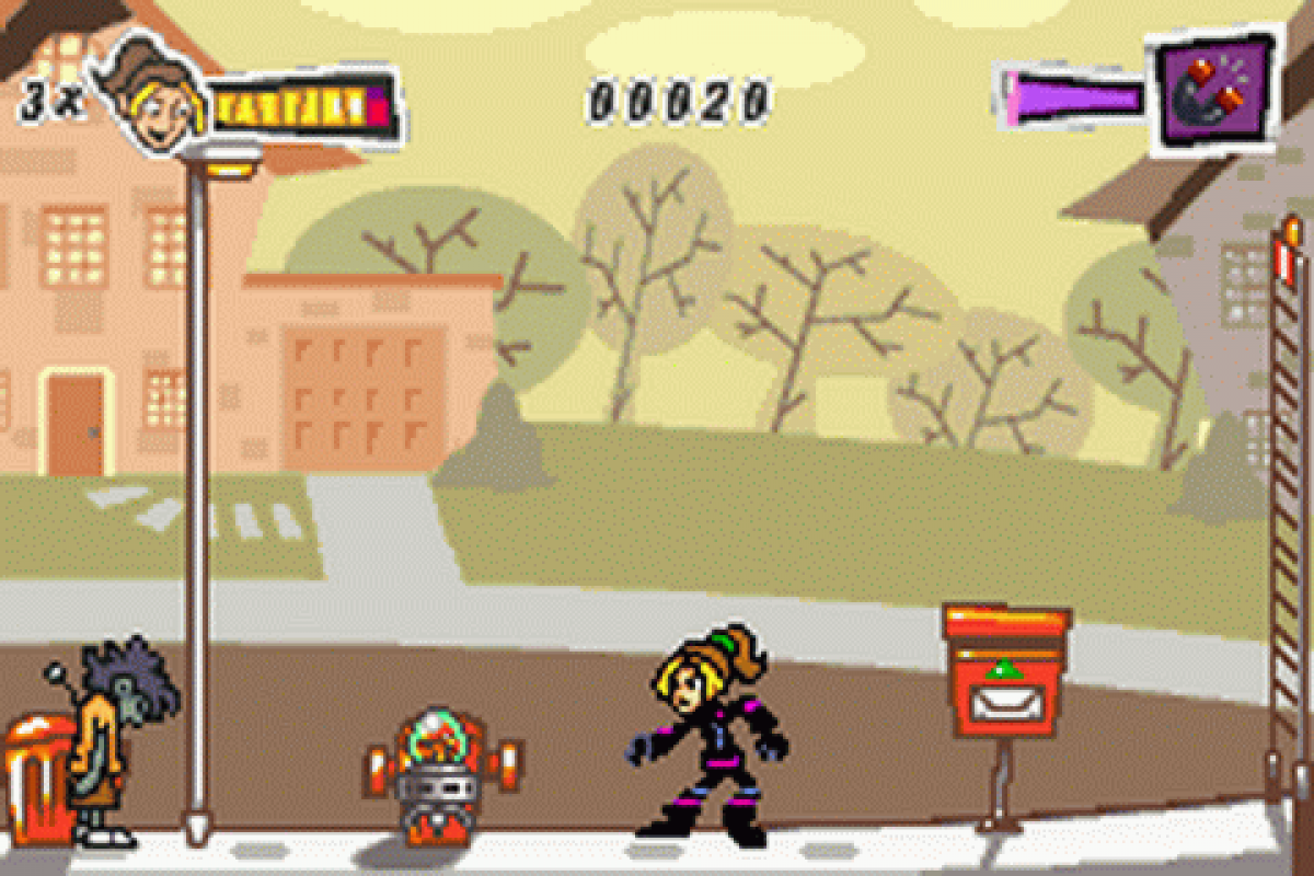 Princess Natasha: Student Secret Agent Princess gameplay for Game Boy Advance (GBA) video game