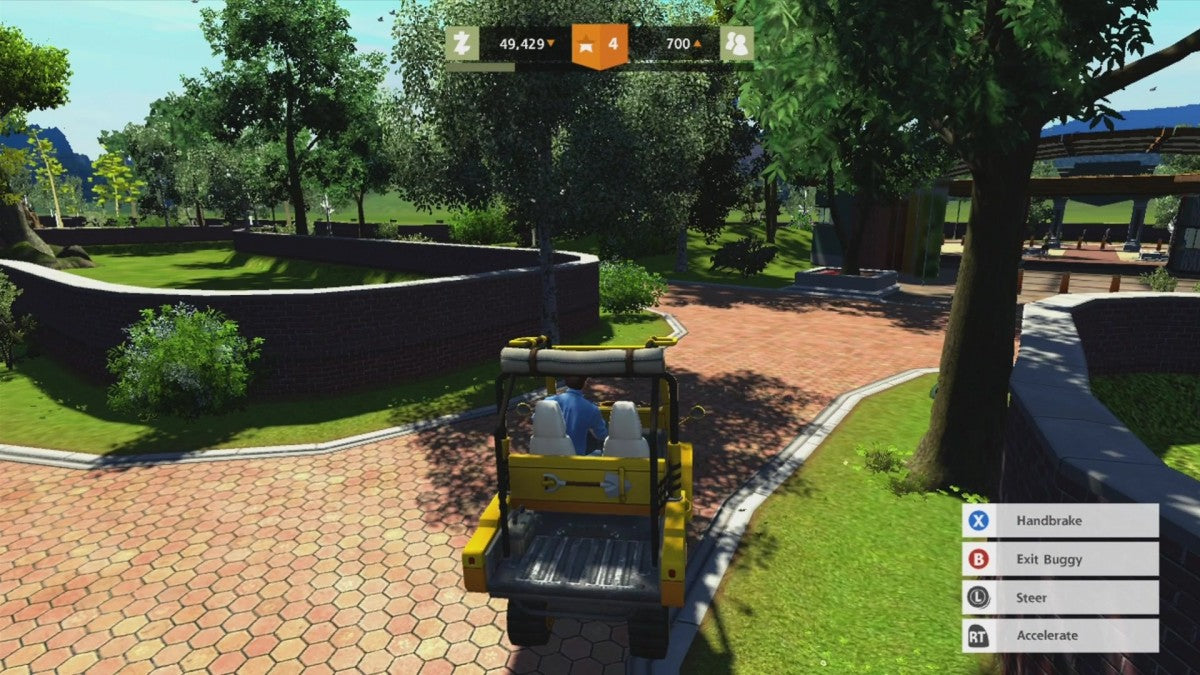 Zoo Tycoon gameplay for Xbox 360 (X360) zoo management simulation video game