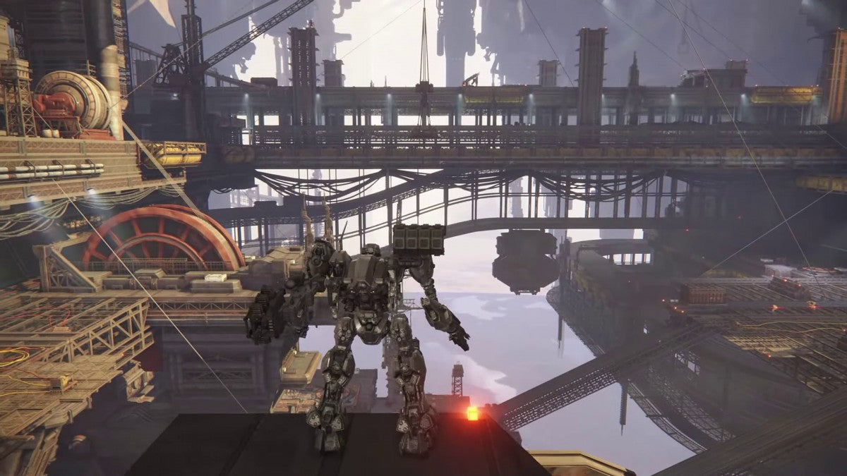 Armored Core VI: Fires of Rubicon gameplay for PlayStation 4 (PS4) video game