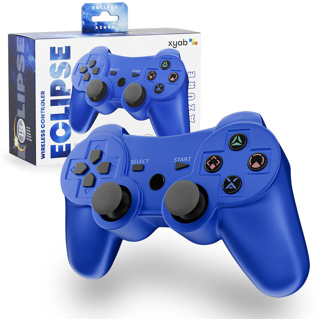 ECLIPSE Azure wireless Bluetooth controller for PlayStation 3 accessory