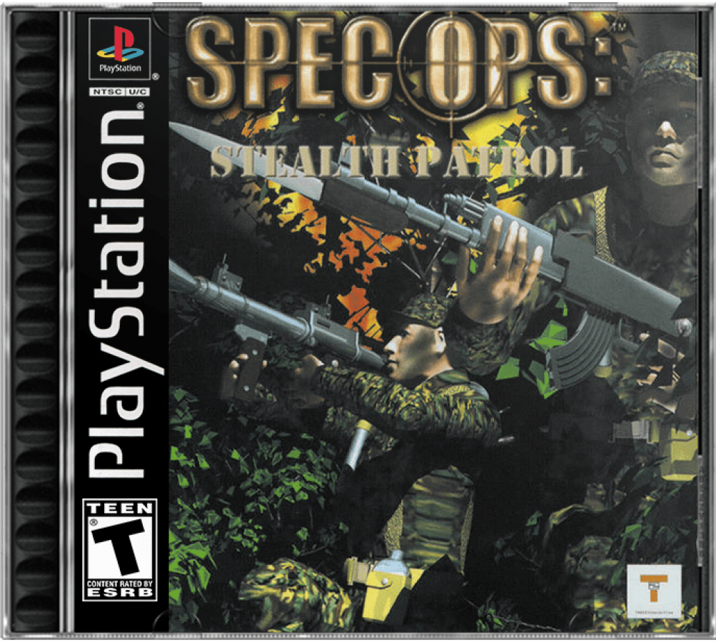 Spec Ops: Stealth Patrol cover art for PlayStation 1 (PS1) video game