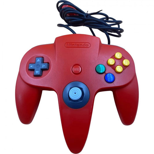 OEM N64 Controller Red accessory Nintendo 64 (N64) top view