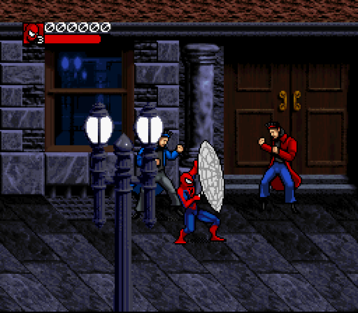 Separation Anxiety SNES gameplay on the Super Nintendo retro video game.