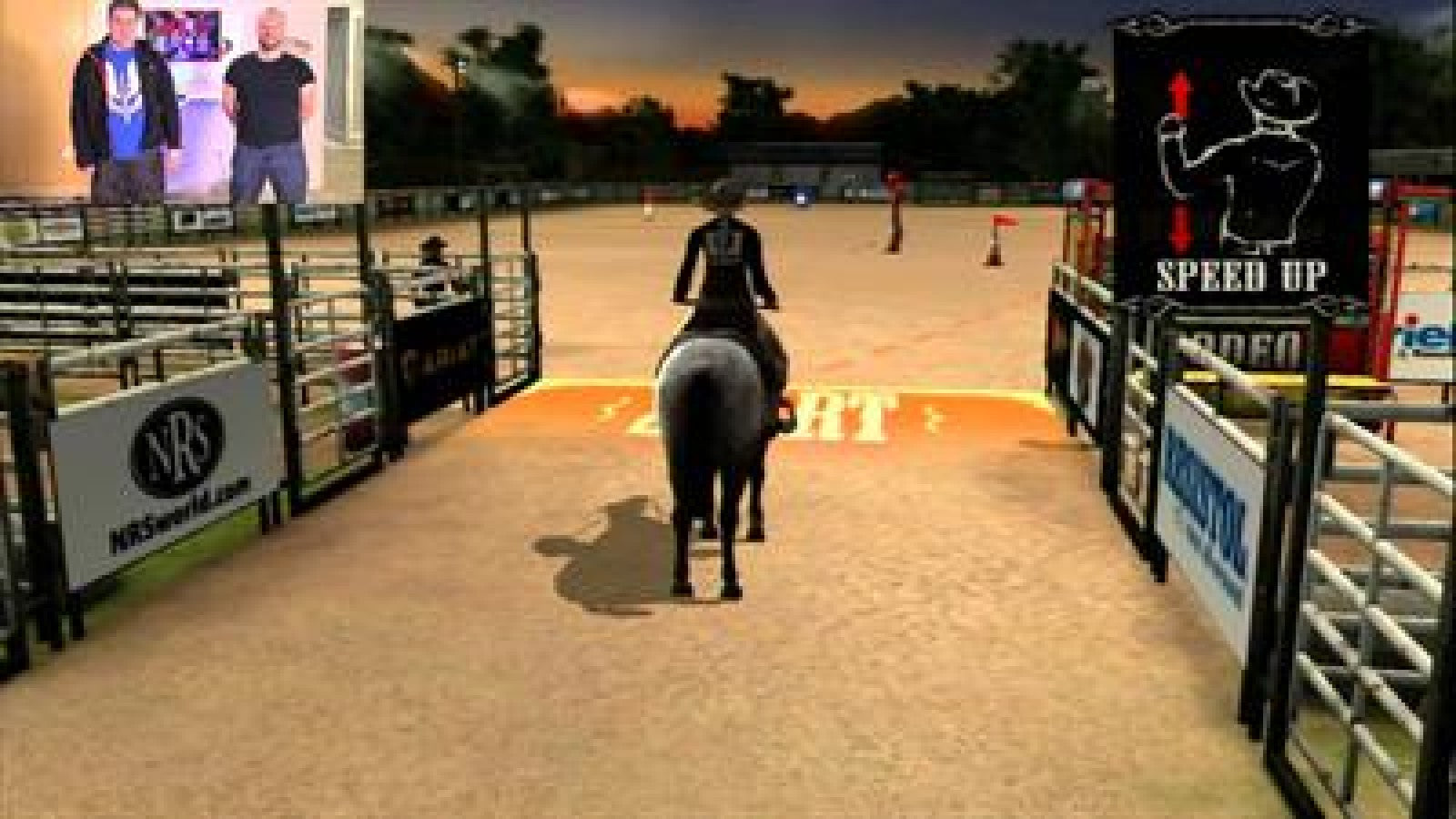 Top Hand: Rodeo Tour gameplay for Xbox 360 (X360) motion-controlled rodeo sports video game