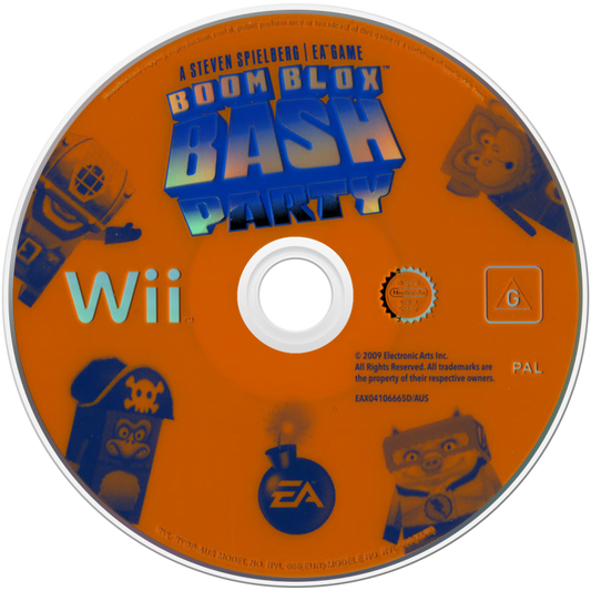 Boom Blox: Bash Party cover art for Nintendo Wii (Wii) video game