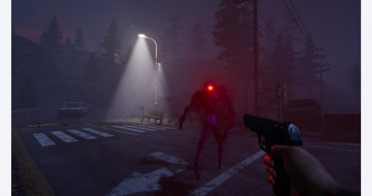 In Sound Mind Deluxe Edition PlayStation 5 first-person psychological horror video game from the creators of Nightmare House 2 The Living Tombstone soundtrack frenetic puzzles unique boss fights sentient mannequins cat companion Tonia digital artbook and soundtrack included gameplay screenshot