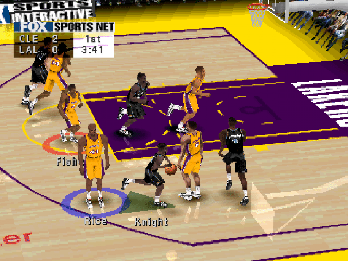NBA Basketball 2000 gameplay for PlayStation 1 (PS1) retro video game