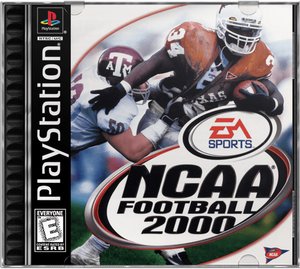 NCAA Football 2000 cover art for PlayStation 1 (PS1) video game