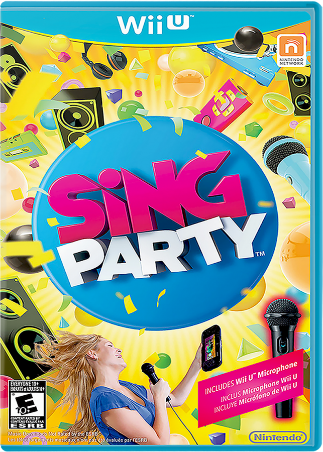 Sing Party cover art for Nintendo Wii U (WiiU) video game