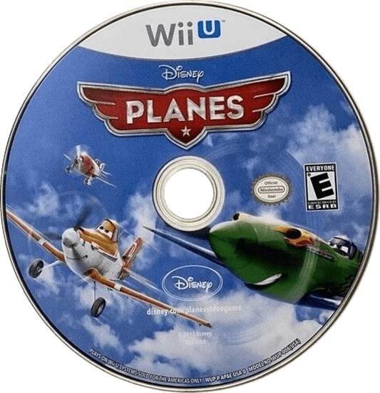 Disney Planes disc cover art for Nintendo Wii U (Wii U) video game.