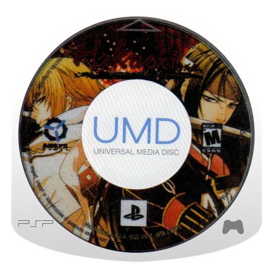 Hakuoki Warriors of the Shinsengumi PlayStation Portable PSP for action role playing video game fans featuring samurai combat historical Japanese setting Shinsengumi warriors story driven missions sword fighting character abilities anime inspired visuals and immersive feudal era adventure collectible gaming appeal UMD