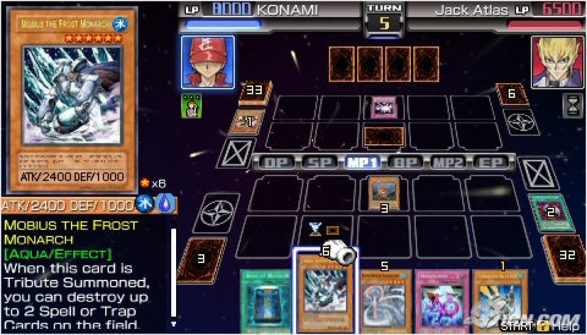LocalID_27309 Yu-Gi-Oh! 5D's Tag Force 4 gameplay for Playstation Portable (PSP)