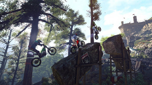 Trials Rising – Nintendo Switch (NS) gameplay image for video game for NS