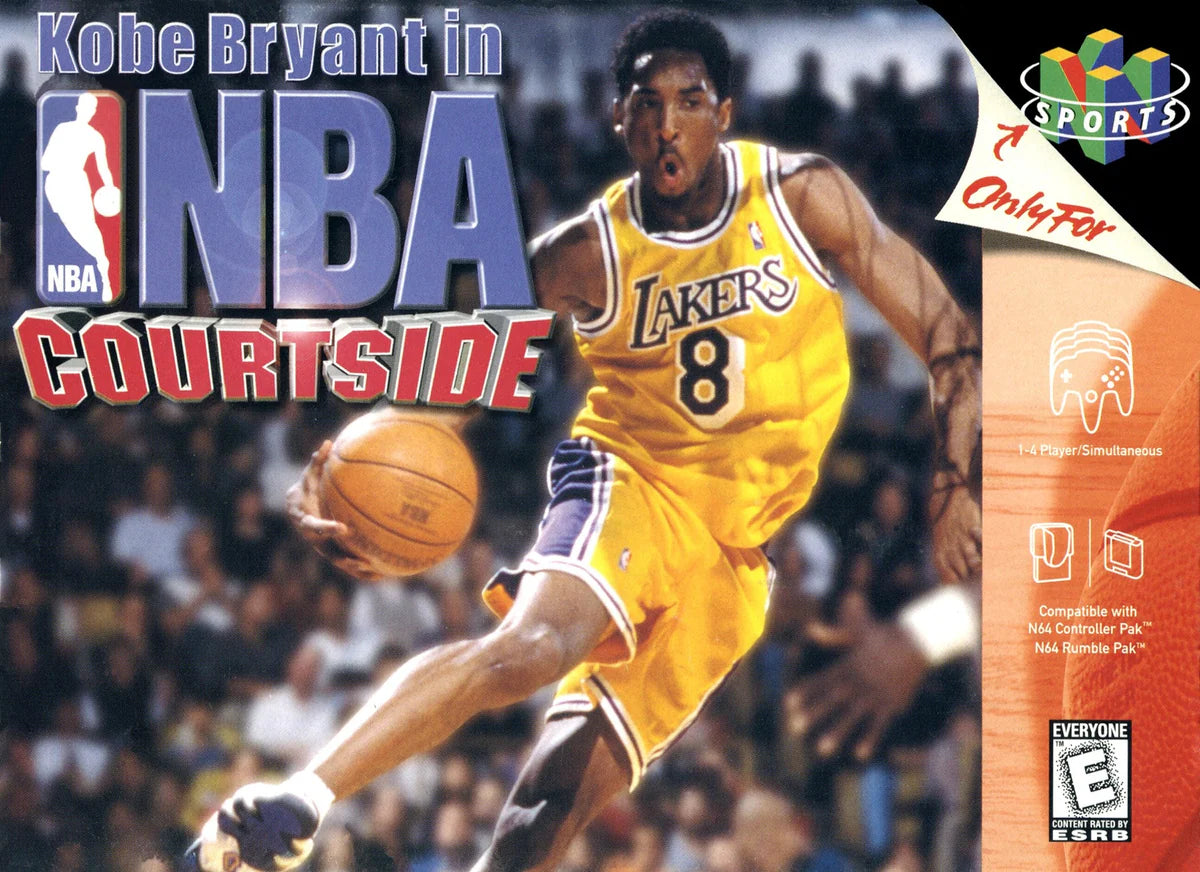 NBA Courtside cover art for Nintendo 64 N64 video game