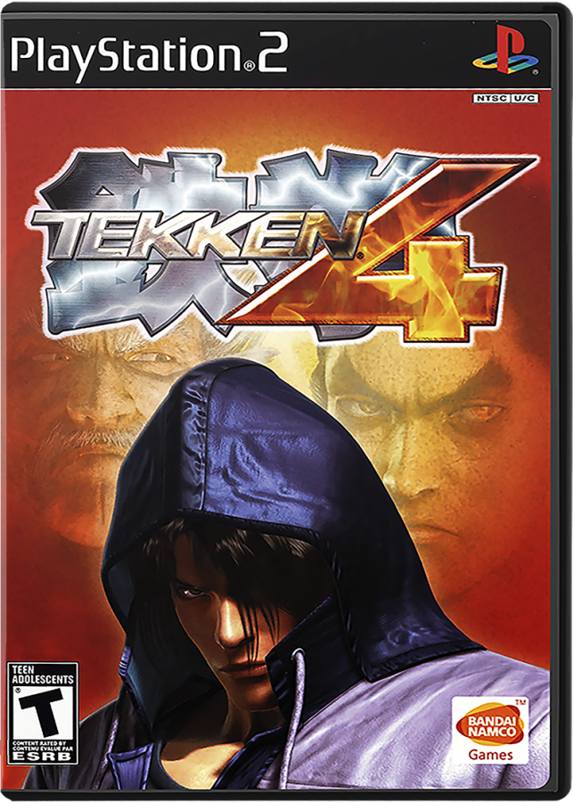 Tekken 4 cover art for PlayStation 2 (PS2) video game