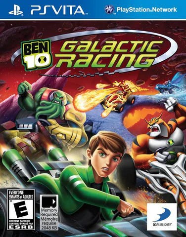 Ben 10: Galactic Racing cover art for PlayStation VITA (PS VITA) video game