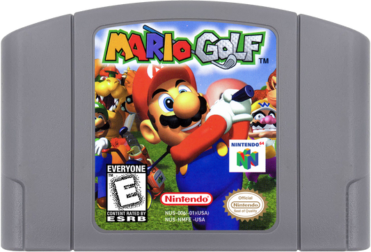 Mario Golf cartridge for Nintendo 64 (N64) video game