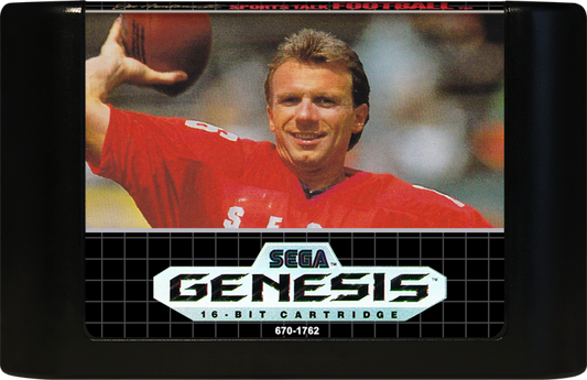 Joe Montana II Sports Talk Football cartridge for Sega Genesis (GEN) video game