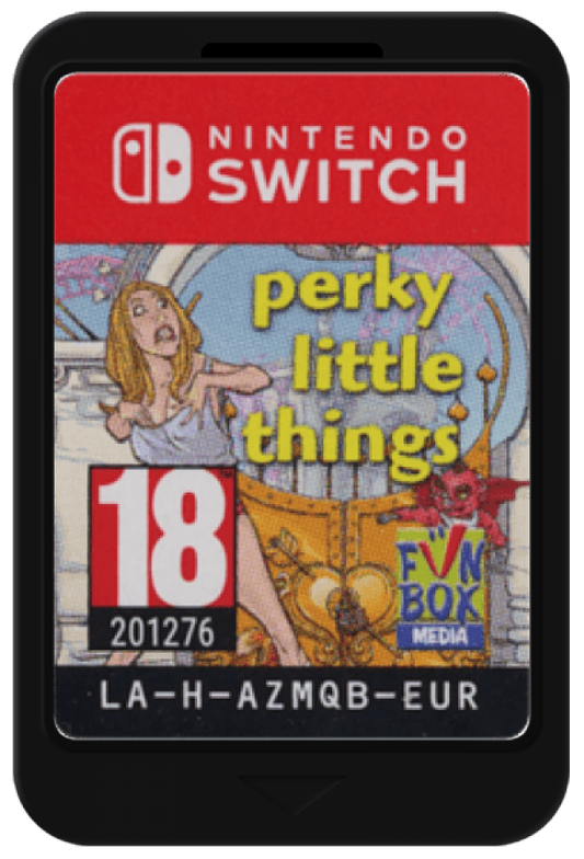 Perky Little Things Import cartridge for Nintendo Switch adults only game